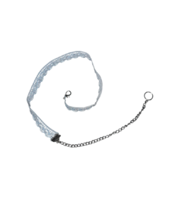 CHOKER ENCAJE - CELESTE