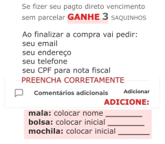 KIT promocional COM NOME OU INICIAL cor rose na internet