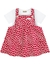 CONJUNTO BEBÊ FEMININO BODY + SALOPETE - Ref. 14013