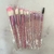 SET DE BROCHAS CON GLITTER X10 UNID en internet