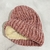 GORRO SUAVE CON PIEL ZAPHIR ROSA - comprar online