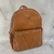 MOCHILAS DE CUERO CON TACHAS EN LOS BOLSILLOS ZAPHIR