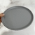 PLATO CLASICO LISO 21 CM CLIKER GRIS en internet