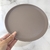 PLATO CLASICO LISO 25 CM CLIKER BEIGE - comprar online