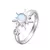 Anillo sol tornasolado | Talle regulable
