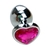 plug metal ooração pink