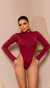 Body Cavado Manga Longa - comprar online