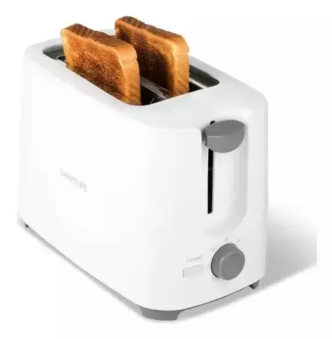 Tostadora Electrica Smartlife 750w Color blanco SL-TO1301