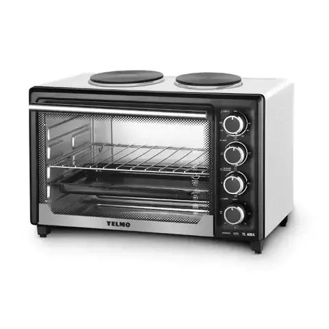 Horno Electrico Yelmo 55lts Doble Anafe yl-55an