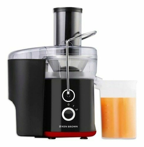 Extractor De Jugo Ken Brown negra/acero PC-725