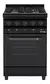 Cocina Morelli Saho Semi Industrial 4 Hornallas Negra Con Visor