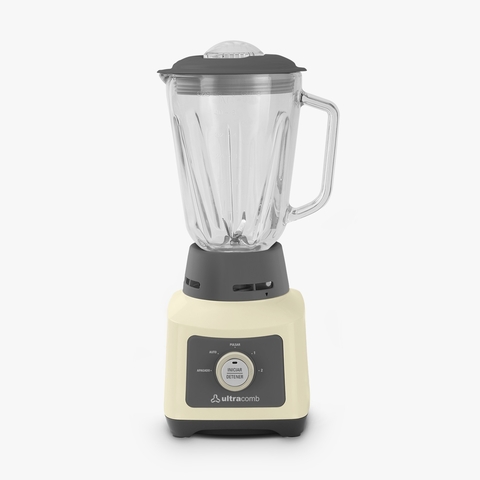 Licuadora De Mesa Ultracomb 700w beige/gris Lm-2012