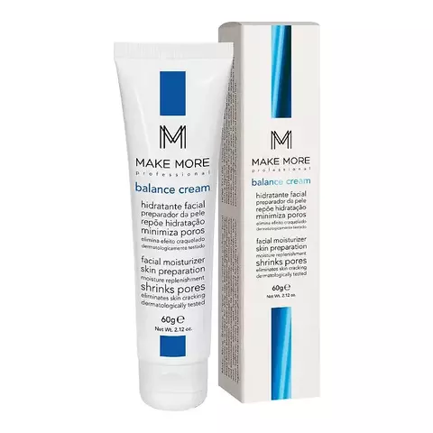 Hidratante Facial Preparador de Pele Balance Cream MAKE MORE 60 g