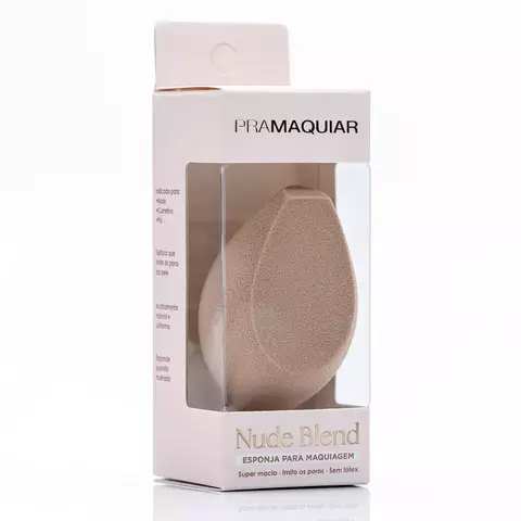 Esponja para Maquiagem Nude Blend PRAMAQUIAR