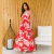 VESTIDO FEMININO LONGO ALCINHA LISO E ESTAMPADO KAREM - comprar online