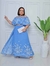 Imagem do Conjunto Shorts Saia Longa Com Fenda e Blusa Ciganinha Plus Size Acinturado Manga Babado Linha Premium