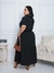 Vestido Feminino Chamise com Cinto Plus size com Manga - comprar online