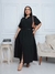 Vestido Feminino Chamise com Cinto Plus size com Manga - comprar online