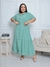 Imagem do Vestido Feminino Chamise com Cinto Plus size com Manga
