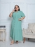 Vestido Feminino Chamise com Cinto Plus size com Manga na internet