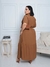 Imagem do Vestido Feminino Chamise com Cinto Plus size com Manga