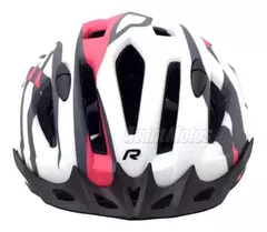 CASCO RALEIGH DAMA HC-35 - BLANCO-FUXIA 54-58 - tienda online