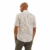 Camisa Lino Stripes Slim-Fit Celeste botones marino Crow - Mistral Salta