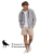 Campera Basica Gris Crow Soho Bordada