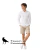 Camisa Super Slim Fit Pima Blanco Crow