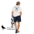 Bermuda Corta Gabardina Crow - tienda online