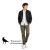Campera Lino Italiano 100% Negro Crow - comprar online