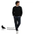 Sweater Negro Crow Soler en internet
