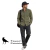 Camisa 100% Algodon Verde Oliva Crow Congreso