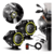 FAROL DE MILHA LED ANGEL EYES BRANCO E BOTÃO LIGA DESLIGA - comprar online