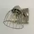 Aplique de pared/techo JAULA 1 luz cobre/ niquel - comprar online