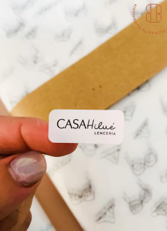 Stickers rectangulares x100 uni (Elegí tamaño y cantidad) - comprar online