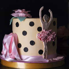 Torta boceto bailarina