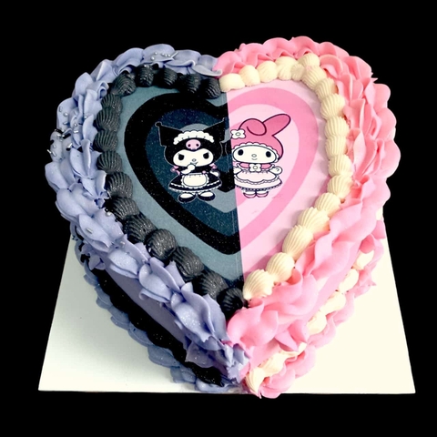 Corazon Melody y Kuromi - comprar online