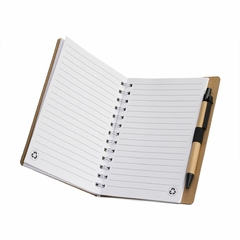 Caderno Ecológico com Caneta - MiHa Brindes 