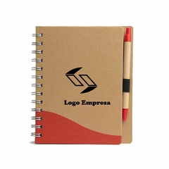 Caderno Ecológico com Caneta