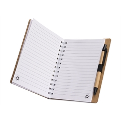 Caderno Ecológico com Caneta - comprar online