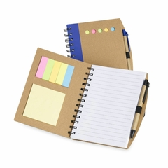 Caderno com Autoadesivos e Caneta na internet