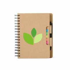 Caderno com Autoadesivos e Caneta