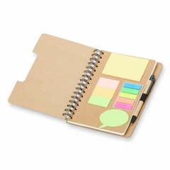 Caderno com Autoadesivos e Caneta - comprar online