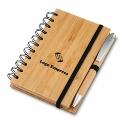 Caderno Ecológico com Caneta
