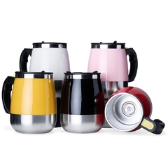 Caneca com Misturador 350ml - MiHa Brindes 