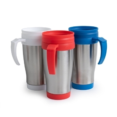 Caneca Inox 400ml - MiHa Brindes 