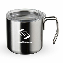 Caneca Inox Parede Dupla 350 ml