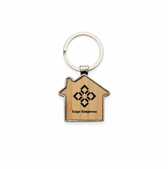 Chaveiro Metal Bambu