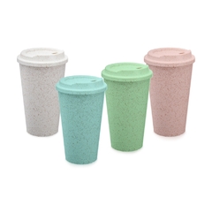 Copo Fibra de Arroz 550ml - MiHa Brindes 
